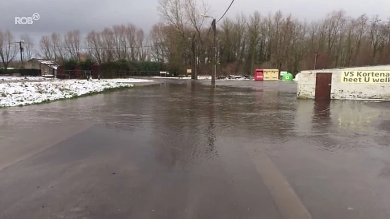 Na de sneeuwpret komt de waterellende: verschillende plaatsen in de regio lopen onder