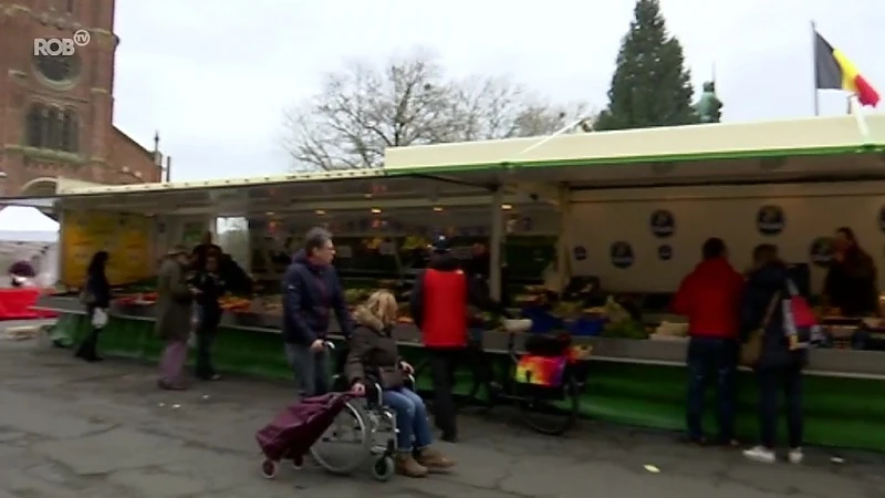 Nu alle evenementen zijn afgeschaft: gezellig keuvelen op de markt in Heverlee