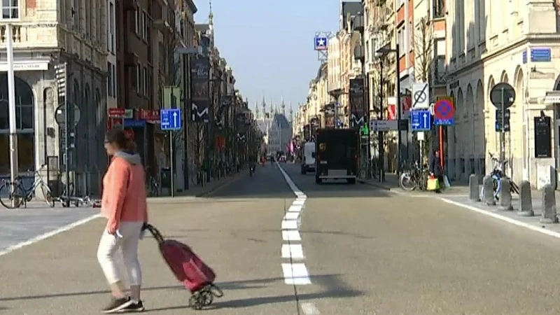 Bondgenotenlaan in Leuven weer open voor alle verkeer