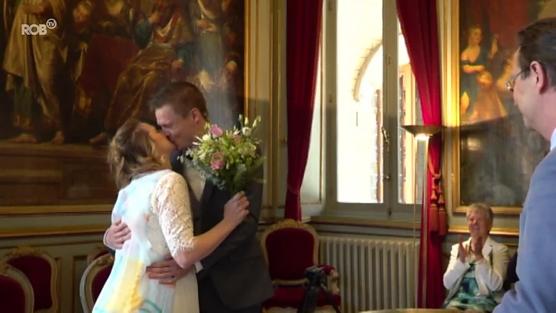 Delphine en Wouter trouwen in Leuven: "Livestream voor vrienden en familie"
