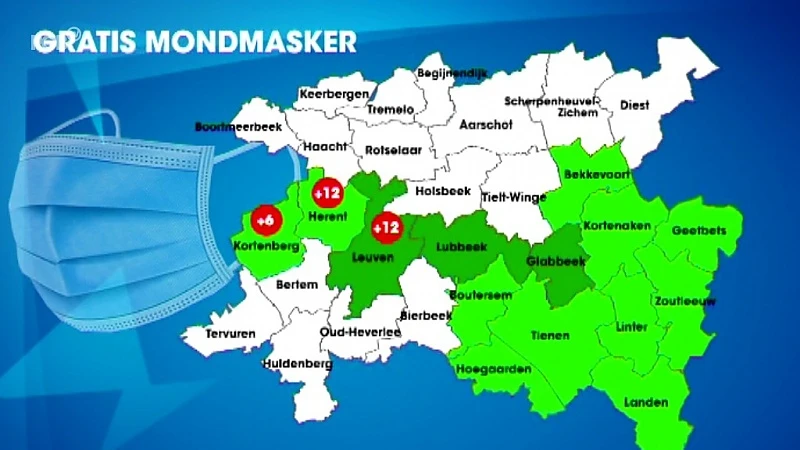 Ontdek hier welke steden en gemeenten mondmaskers gaan uitdelen aan hun inwoners