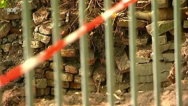 Wandelpad natuurgebied Wijgmaal afgesloten met dranghekken