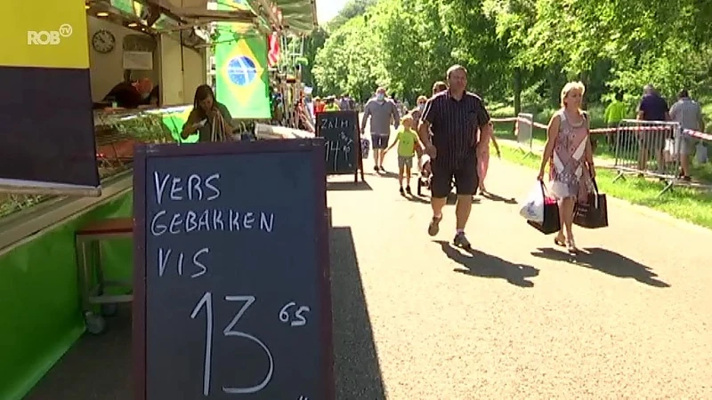 Wekelijkse markt in Diest voor het eerst in Kluisbergstraat: "Niet zo gezellig als anders, maar veiligheid gaat voor"