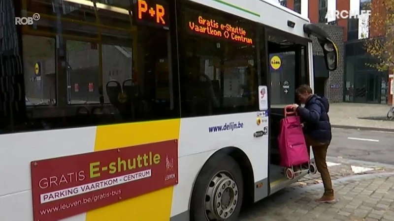 4 uur gratis parkeren in parking Vaartkom in Leuven op zaterdagen en koopzondagen