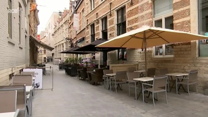 Muntstraat in Leuven tijdelijk één richting van 17 uur 's avonds tot 1 uur 's nachts