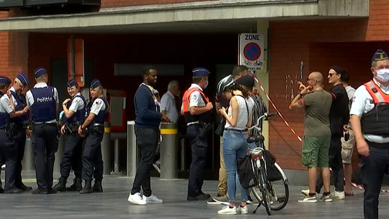 Geen antiracismeprotest in Leuven, politie is massaal aanwezig