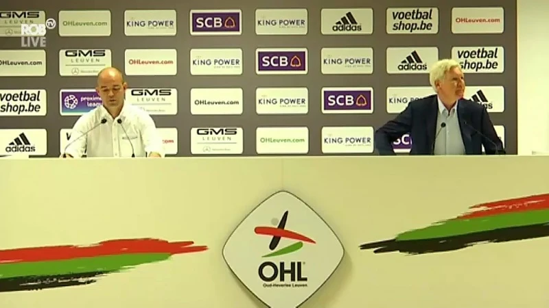PERSCONFERENTIE: OHL stelt nieuwe trainer Marc Brys voor