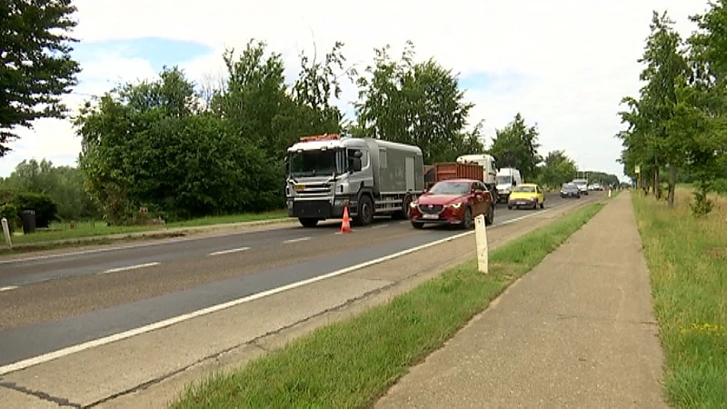 Herstellingswerken aan gevaarlijke weg tussen Holsbeek en Tienen van start