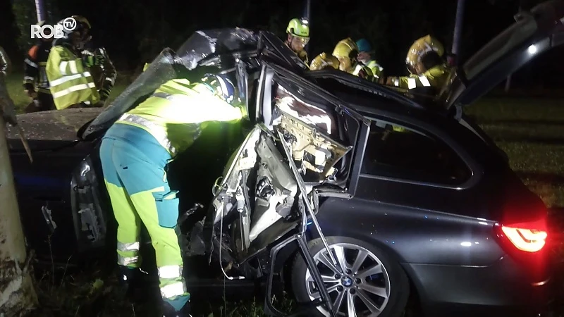 Man (29) botst tegen boom in Geetbets: reed te snel en waarschijnlijk onder invloed