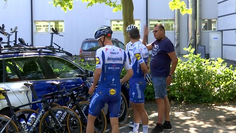 Deceuninck - Quick-Step verkent parcours Dwars door het Hageland