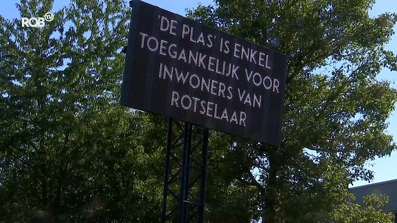 Lokale politie krijgt versterking uit Brussel aan plas in Rotselaar