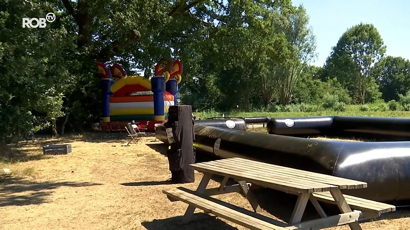 Hitte houdt kinderen weg van de Zomertour in Aarschot