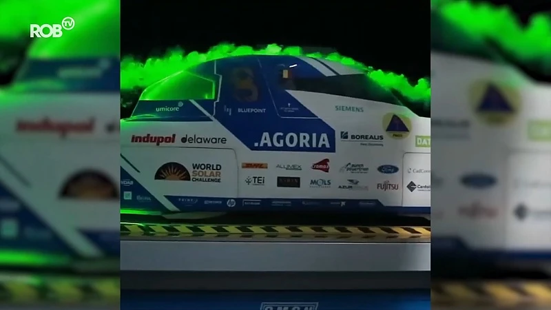 Solar Team van KU Leuven gaat zonnewagen testen in Eindhoven