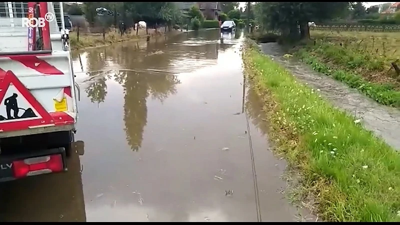Noodweer in de regio: eerste beelden