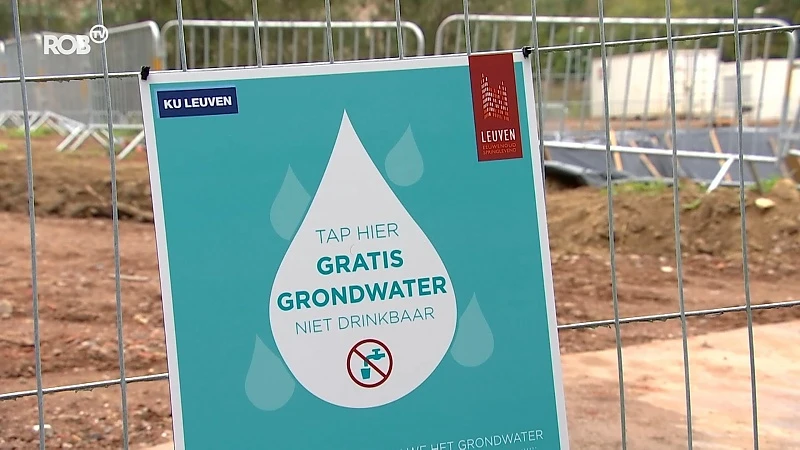 Leuvenaars kunnen voor het eerst opgepompt grondwater gebruiken