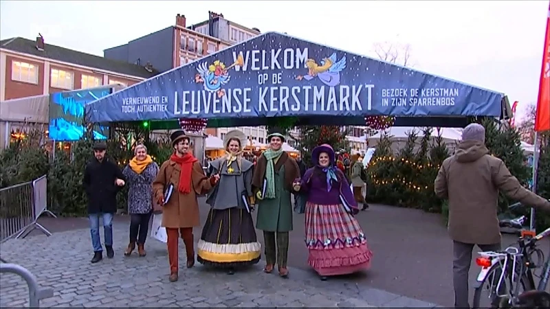 Leuvense kerstmarkt gaat door, maar grote jeneverbars zijn er dit jaar niet bij