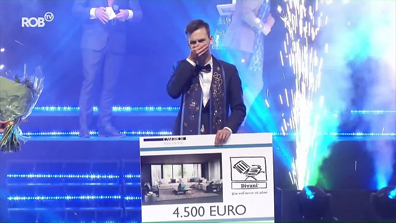Joren Houtevels uit Keerbergen is kersverse Mister Gay Belgium