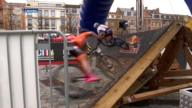 Ladeuzeplein in Leuven het decor voor wereldkampioenschap mountainbike eliminator