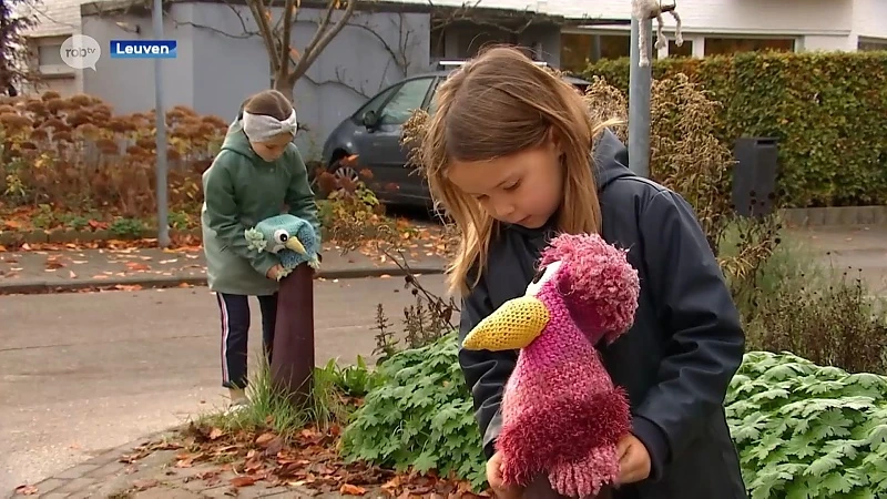 Je wijk opfleuren? Dat doe je door een dierentuin te maken van gehaakte beestjes