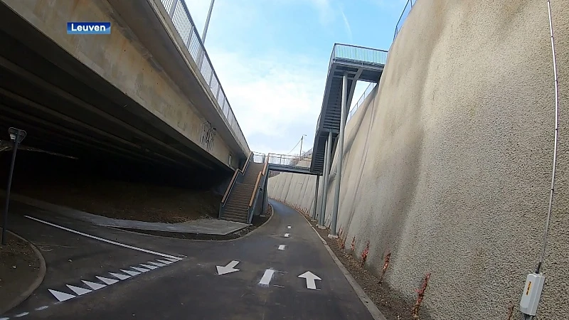 Fietspad langs Lüdenscheidsingel in Leuven is eindelijk klaar