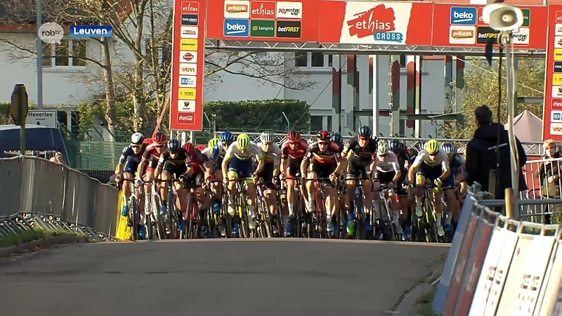 Thibau Nys na cross in Leuven: "Eindelijk nog eens goed gevoel"