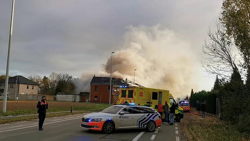 Uitslaande brand in Kortenberg