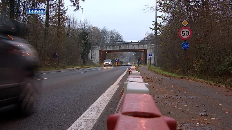 Stad Leuven plaatst barricade tegen fietspadparkeerders aan ingang Heverleebos