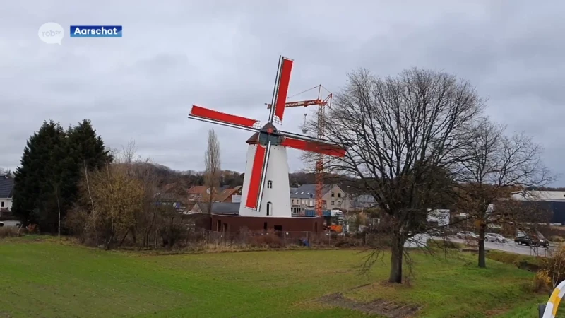 Ongelofelijk: gerestaureerde Witte Molen in Aarschot draait weer