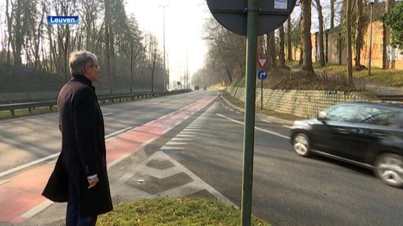 Na 4 jaar starten in januari eindelijk de werken aan het fietspad op de Rennessingel In Leuven