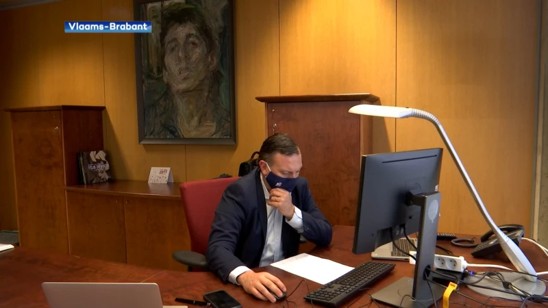 Eerste werkdag voor Gunther Coppens (N-VA) als nieuwe gedeputeerde