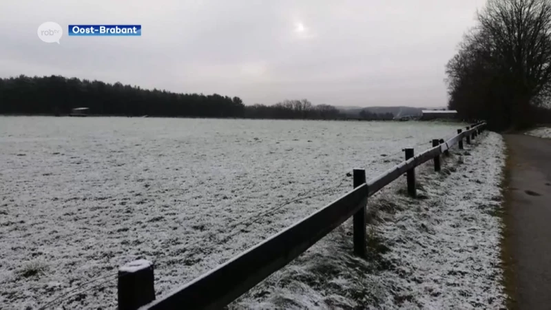 Eerste sneeuw is gevallen in regio