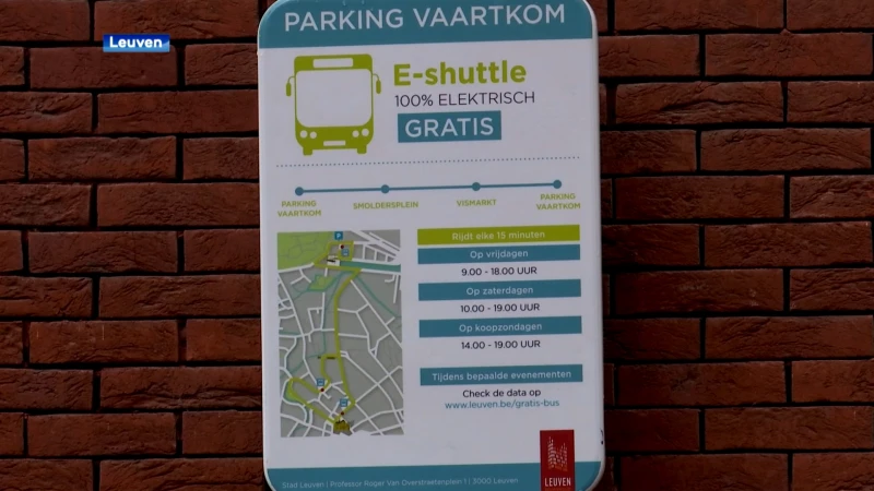 Shuttlebussen in Leuven rjiden vanaf mei ook door de Bondgenotenlaan