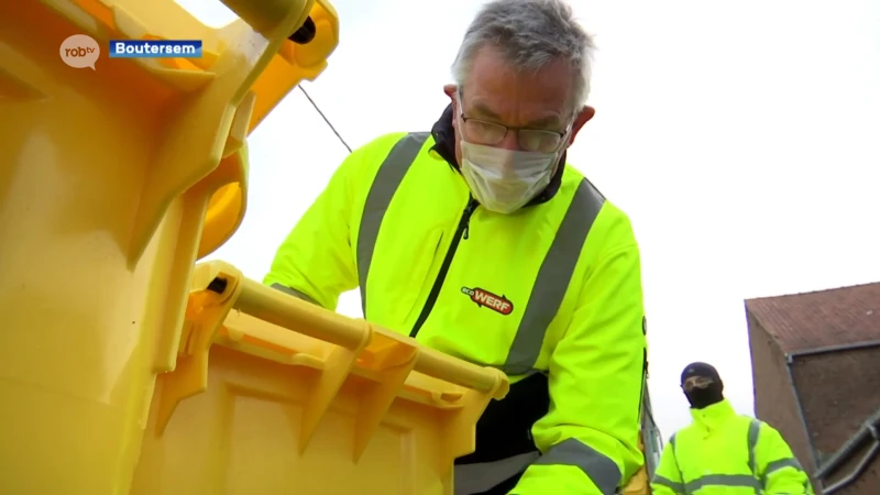 EcoWerf start met gele papier- en kartoncontainer te leveren, Boutersem als eerste aan de beurt