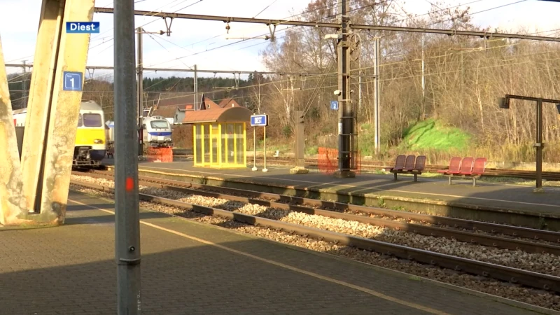 Jongen van 13 belaagd op perron station Diest