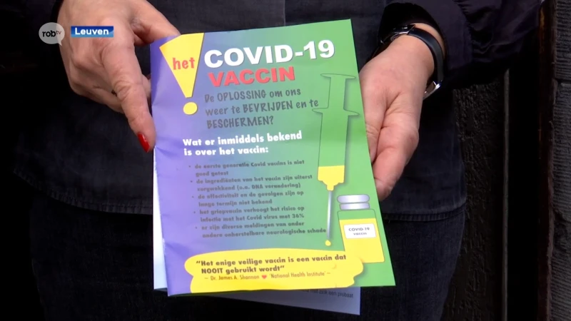 Opnieuw valse flyers verspreid in Leuven met foute informatie over coronavirus