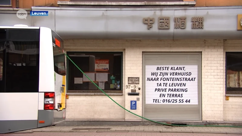 Panden langs Tiensesteenweg in Leuven worden gerenoveerd