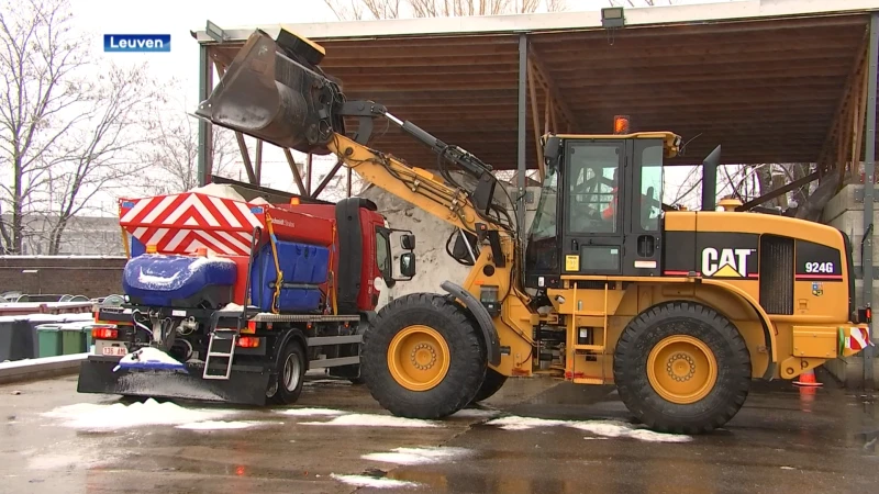 Ook onze regio ontwaakt onder een laag(je) sneeuw: strooidiensten hebben handen vol