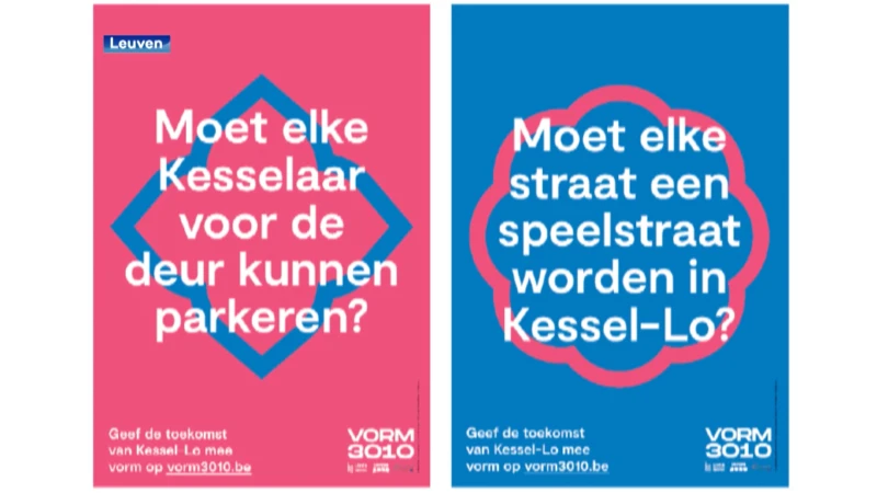 Hoe ziet het Kessel-Lo van de toekomst eruit? Leuvenaars mogen zelf ideeën doorgeven