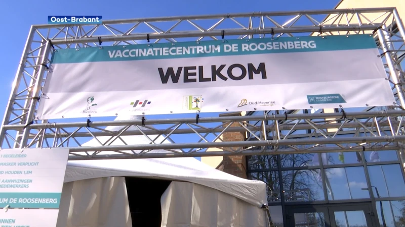 Rondleiding in vaccinatiecentrum De Roosenberg aan Zoetwaters in Oud-Heverlee
