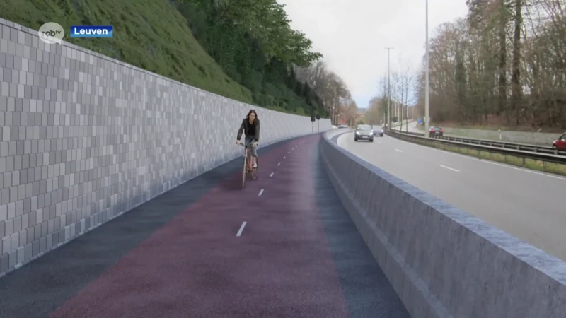 Wegen en Verkeer start 8 maart met aanleg nieuw fietspad langs Rennessingel in Leuven
