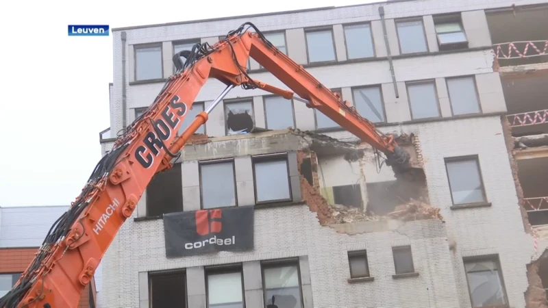 Oudste gebouw van Heilig Hartziekenhuis Leuven gaat tegen de grond