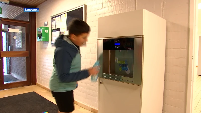 Leuven voorziet 15 tapkraantjes in verschillende openbare gebouwen in de stad