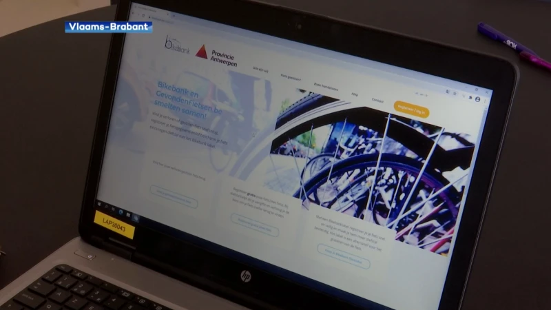 Vlaamse provincies vernieuwen website voor gevonden fietsen