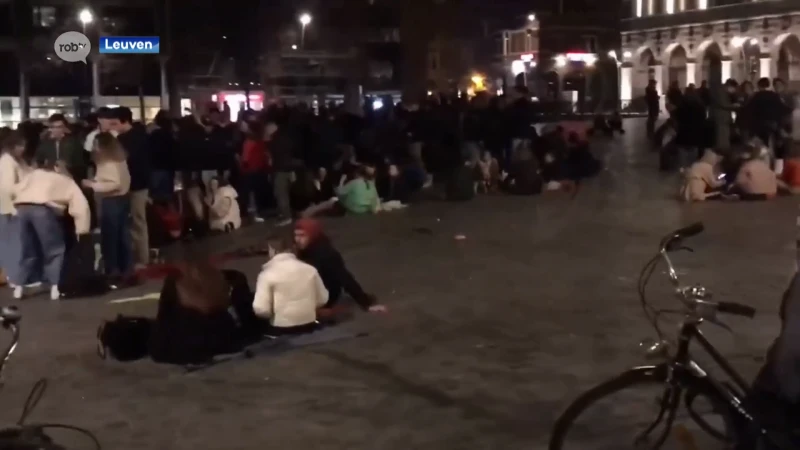 Dubbel zoveel coronapatrouilles in Leuven, agenten moeten opnieuw ingrijpen op Ladeuzeplein