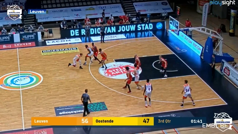 Leuven Bears stunten tegen Oostende