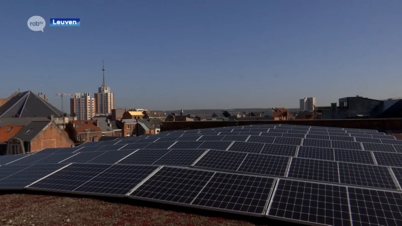 Leuven rust 10 openbare gebouwen uit met zonnepanelen