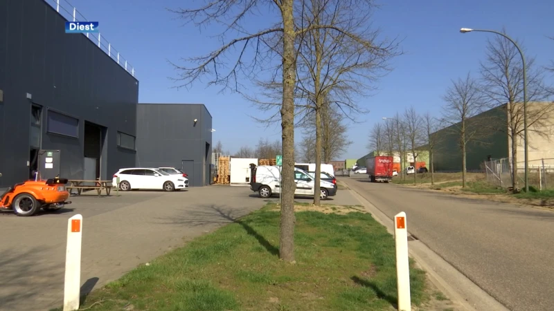 Nieuwe windmolen in Diest