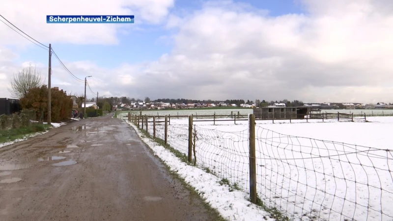 Onze regio werd wakker onder laagje sneeuw