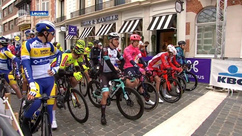 Wielercaravaan strijkt neer in Leuven voor start Brabantse Pijl, tal van toppers tekenen present