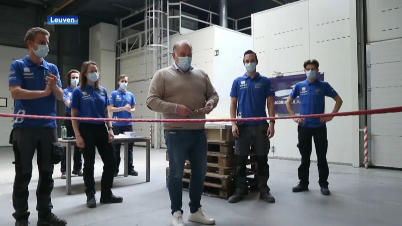 Solar Team KU Leuven begonnen met bouw nieuwe zonnewagen